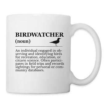 Birdwatcher Definition - Birdwatching - Mug - white - Right
