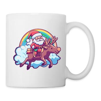 Orignal Père Noël Noël - Mug blanc - blanc - Droite