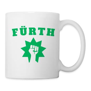 Fürth - Tasse - Weiß - Rechts