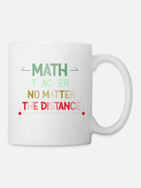Mathe Nerd Studenten Uni Professor Mathematik - Tasse - Weiß