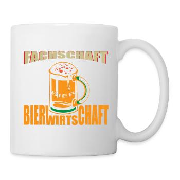 Conseil des étudiants pour l’industrie de la bière Emblème / Lustig - Mug blanc - blanc - Droite