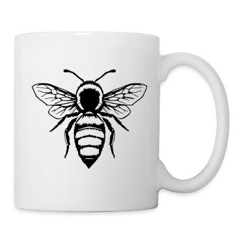 Abeille Abeille Abeille Apiculteur Cadeau - Mug blanc - blanc - Droite