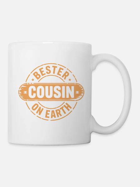 Bester Cousin - Tasse - Weiß