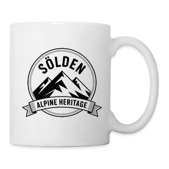 Sölden - Souvenir Design - Mug blanc - blanc - Droite