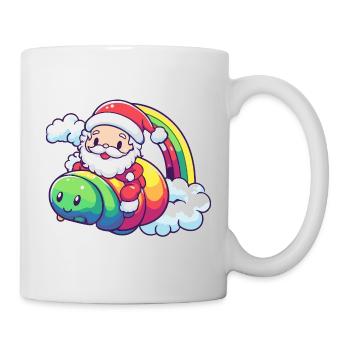 Ver Père Noël Noël - Mug blanc - blanc - Droite