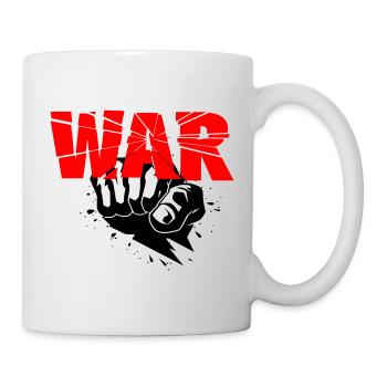 Kein Krieg - Tasse - Weiß - Rechts