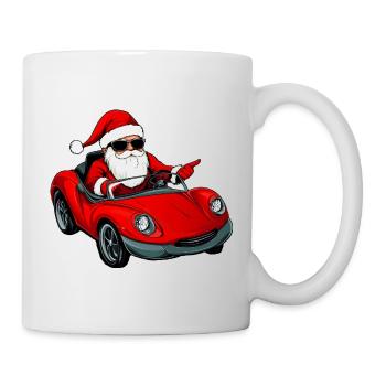 Pilotes Noël - Mug blanc - blanc - Droite