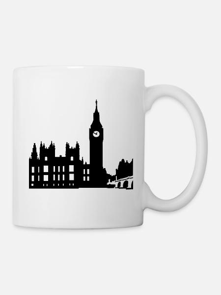 London - Tasse - Weiß
