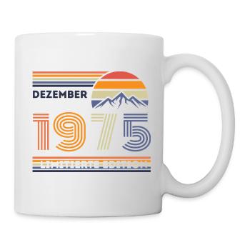 Vintage Birthday Limited – December 1975 - Mug - white - Right