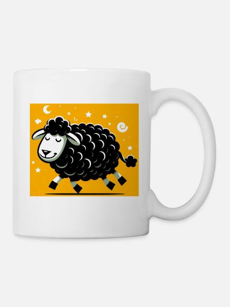 Black Sheep - Mug - white