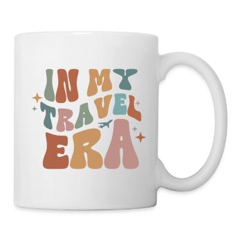 Travel Vacation In My Travel Era World Travel Gift - Mug - white - Right