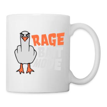Rage Appât Mode Mouette Oiseau Méchant Drôle Provocation - Mug blanc - blanc - Droite