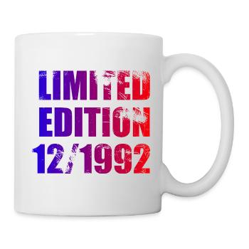 33e anniversaire Edition limitée 12/1992 - Mug blanc - blanc - Droite