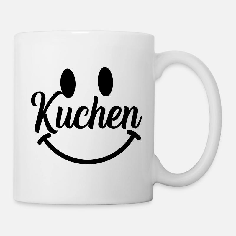 kuchen  - Tasse - Weiß