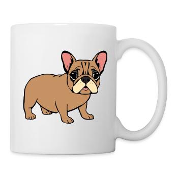 French Bulldog - Mug - white - Right