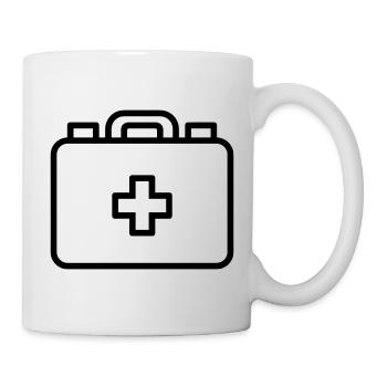 First aid kit - Mug - white - Right