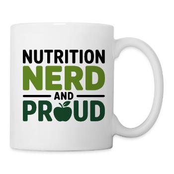 Je fais en sorte que la nourriture fasse du sens Diététicienne professionnelle - Mug blanc - blanc - Droite