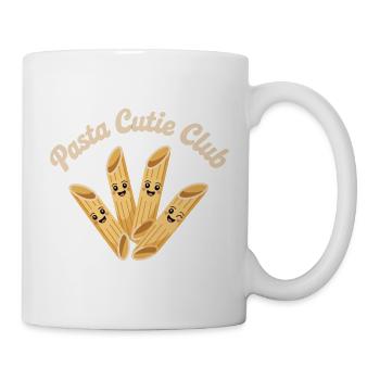 Club des Pâtes Mignonnes - Mug blanc - blanc - Droite