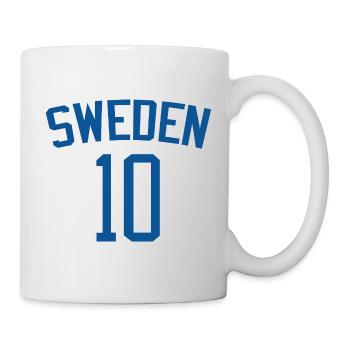 Sweden 10 – Sports Design - Mug - white - Right