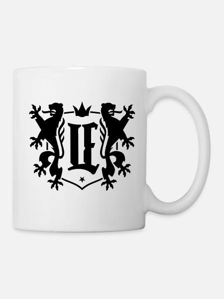 Leipzig LE City King Emblem - Tasse - Weiß