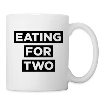 Eating for Two - Mug - white - Right