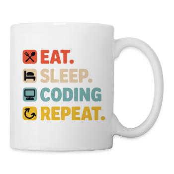Programmer's Life Humor for Programmers - Mug - white - Right
