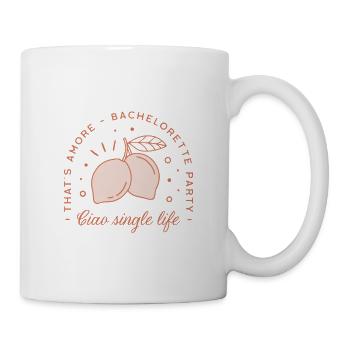 Bachelorette party Italian summer aesthetic funny - Mug - white - Right