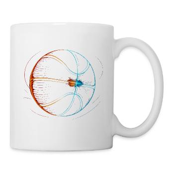Basketball Basketball Player Gift Idea Baller Bball - Mug - white - Right