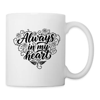 Tattoo Calligraphy Design You are my peace  - Tasse - Weiß - Rechts