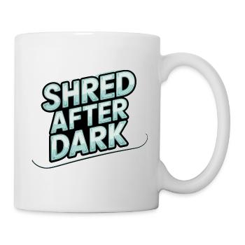 Shred after midnight - Mug - white - Right