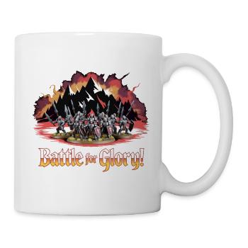 Battle for Glory Knights - Tasse - Weiß - Rechts