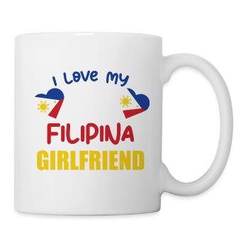 J’adore mon art philippin - Mug blanc - blanc - Droite