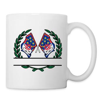 Pays_de_la_Loire_lauwerkrans - Mug blanc - blanc - Droite