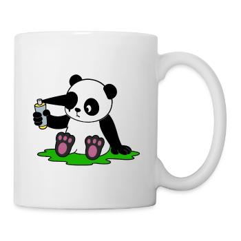 DIY-Panda - Tasse - Weiß - Rechts