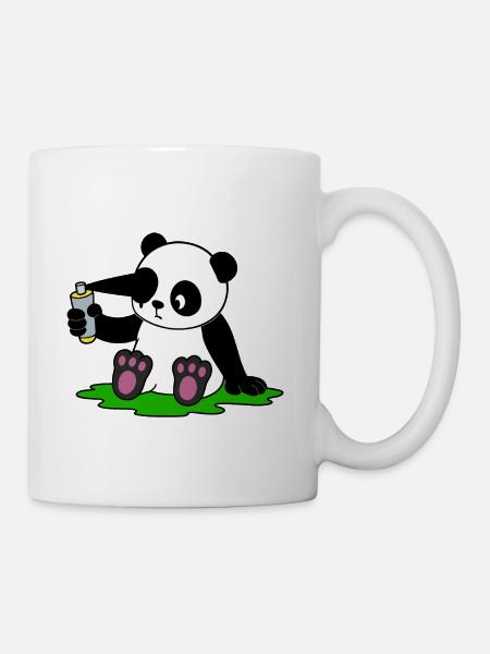 DIY-Panda - Tasse - Weiß