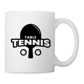 table tennis - Mug blanc - blanc - Droite