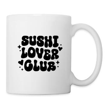 Club des amateurs de sushi cuisine japonaise drôle - Mug blanc - blanc - Droite