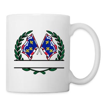 Espace de nom Centre-Val de Loire - Mug blanc - blanc - Droite