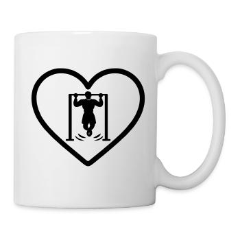 Heart Street Workout - Mug - white - Right