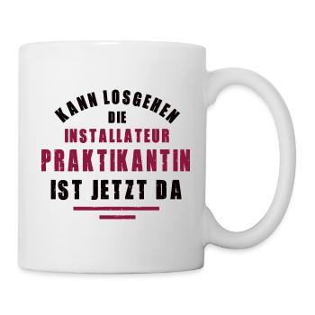 Intern Plumber Internship Plumber - Mug - white - Right