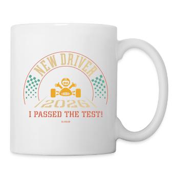 New Driver 2026 – I Passed The Test! (4C) - Mug - white - Right