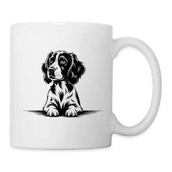 Cocker Spaniel - Mug blanc - blanc - Droite