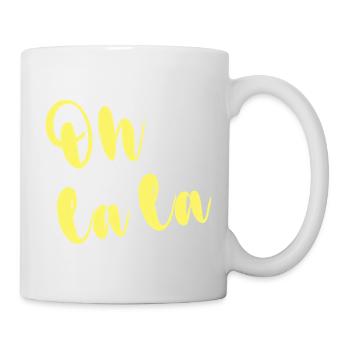 OH LA LA - Tasse - Weiß - Rechts
