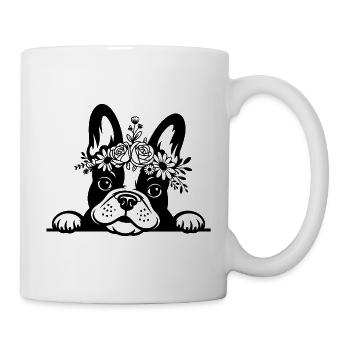 French Bulldog - Mug - white - Right