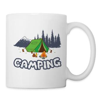 Camping - Mug - white - Right