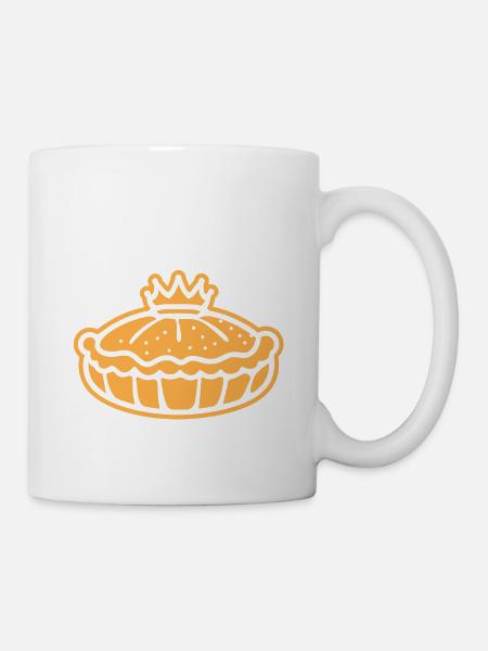 Humor galette des rois - Tasse - Weiß