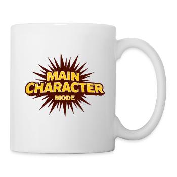 Main Character Mode – Strong Statement - Mug - white - Right