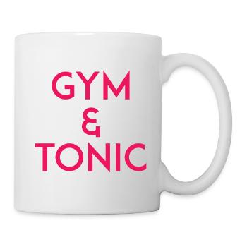 Gymnase & Tonique - Mug blanc - blanc - Droite