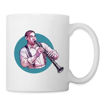 CLARINETIST #2 – Klang & Bild - Tasse - Weiß - Rechts