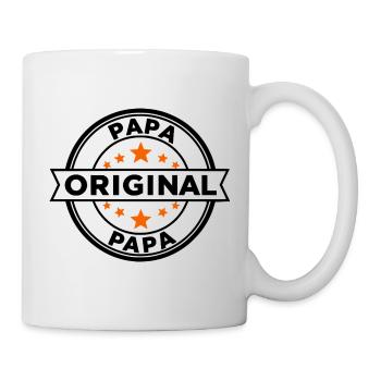 Sternenring Muster Papa - Tasse - Weiß - Rechts